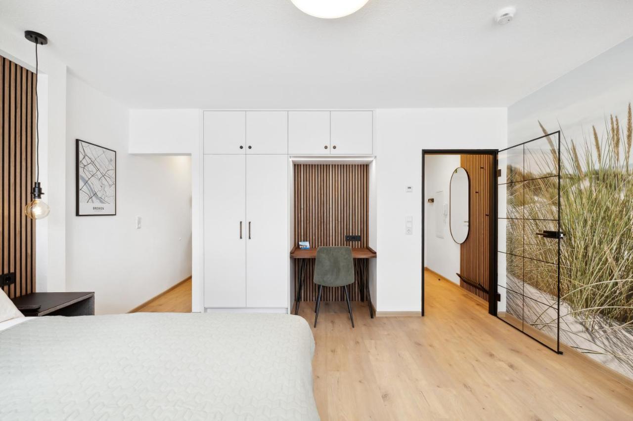 Modernes Studio Am Bremer Dom Mit Balkon Eksteriør bilde