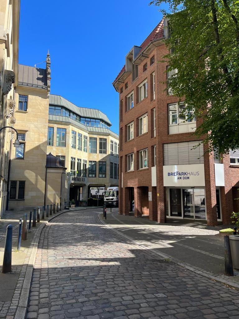 Modernes Studio Am Bremer Dom Mit Balkon Eksteriør bilde